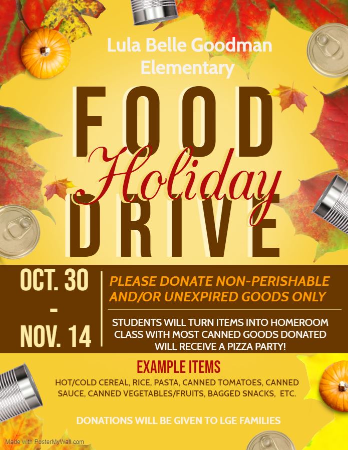  Holiday Food Drive